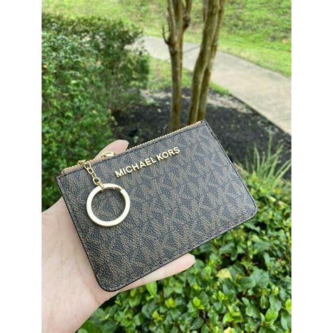 michael kors card holders|Michael Kors keychain card holder.